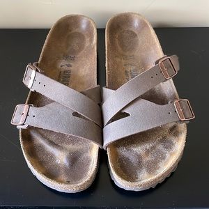 Birkenstocks Yao Mocha brown